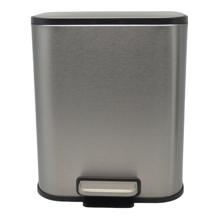 Ankor Kalathi Baniou Soul 5Lt Soft Close Finger Print Proof Inox Mat 24x19.4x29.1cm (837526)