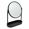 Ankor Kathreftis Epitrapezios Metallikos Diplos Mavros 19x10x28cm (841400)