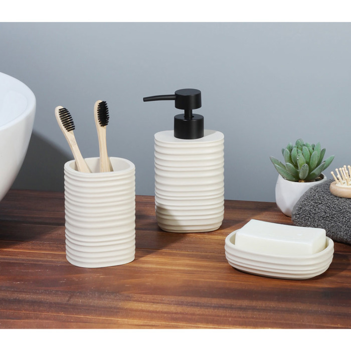 Ankor Dispenser Poluesteriko Rig Bez Mat 8.1x8.1x16.9cm (845156)