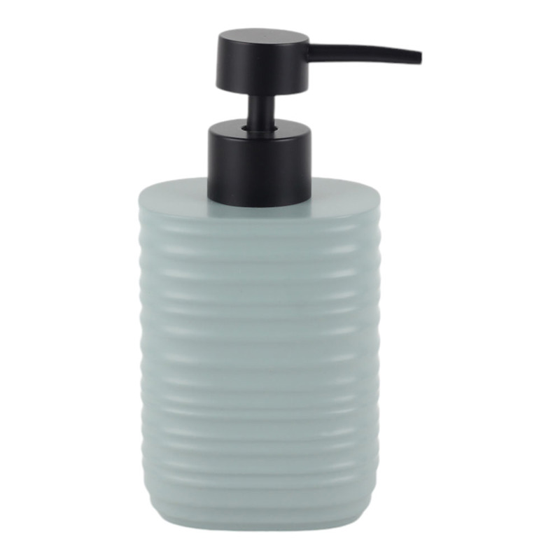 Ankor Dispenser Πολυεστερικό Ριγέ Mint Ματ 8.1x8.1x16.9