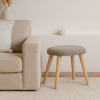 Ankor Skampo ufasmatino se Taupe Xroma me Xulina Podia 40x30x40cm (845972)