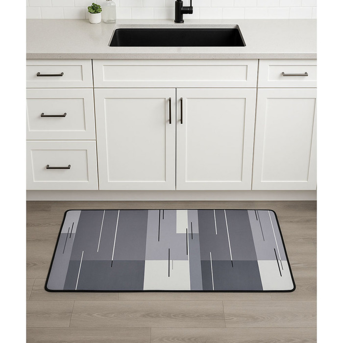 Ankor Diadromos Poluesterikos Antiolisthitikos me Gometriko Sxedio 70x120cm (847327)