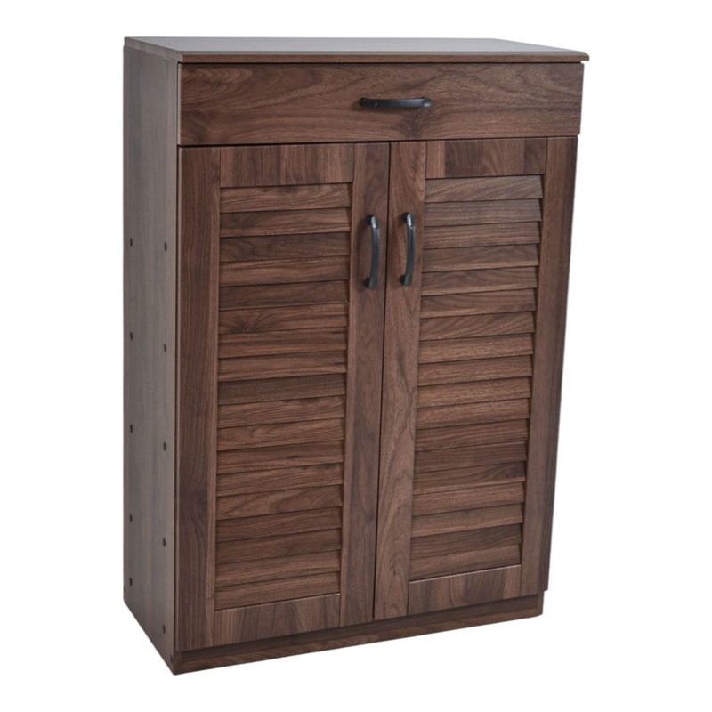 Ankor - ΣΗΜΑΝΤΙΚΟ: Σε περίπτωση διαφοράς τιμής από το κατάστημα ισχύει παντα και μόνο η τιμή του καταστήματος Ankor Παπουτσοθήκη Ντουλάπι σε Συρτάρι Ξύλινο σε Καρυδί