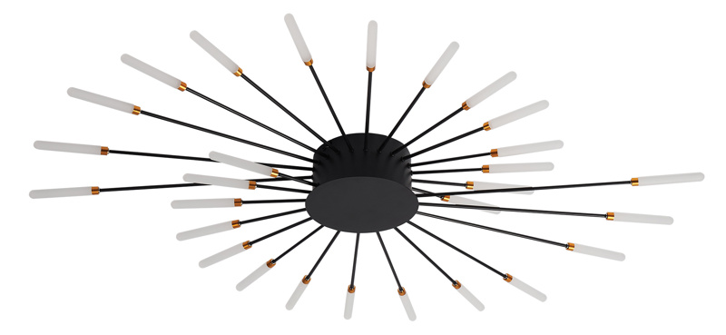 Φωτιστικά agiovlasitishome - ΣΗΜΑΝΤΙΚΟ: Σε περίπτωση διαφοράς τιμής από το κατάστημα ισχύει παντα και μόνο η τιμή του καταστήματος ArLight CCC 710-28 Φωτιστικό Οροφής Μαύρο LED Θερμό Λευ