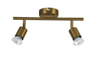 ArLight WLC 5215-2 ΑΒ Σποτ Ράγα Δίφωτη Οξυντέ GU10 32x9x13cm 0064209