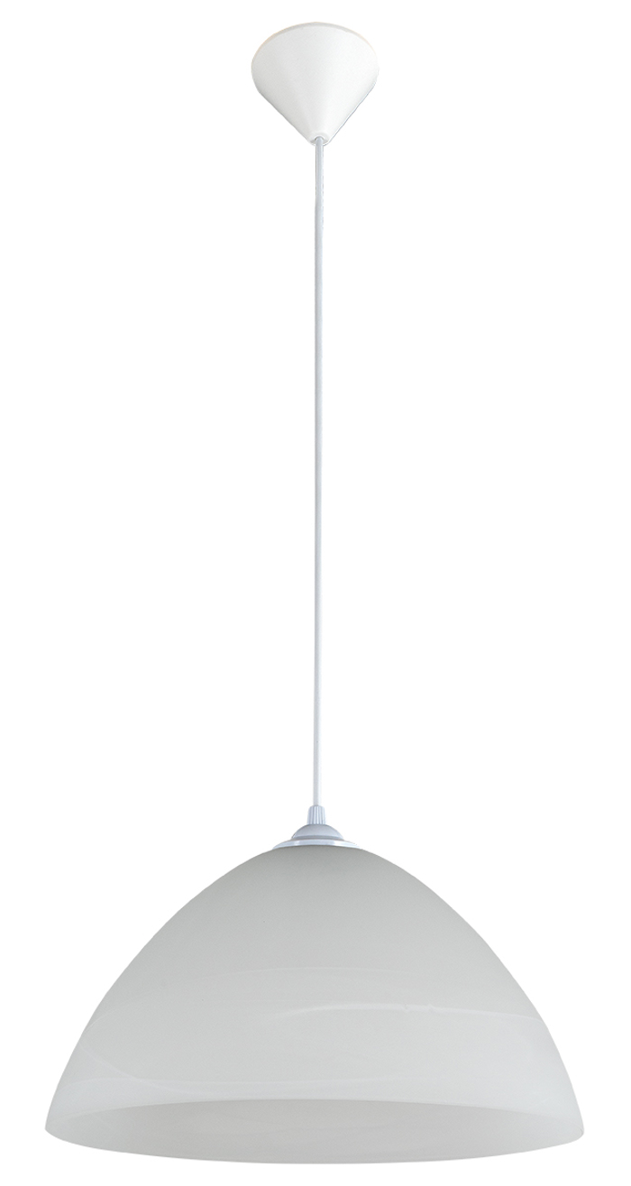 ArLight Kremasto Fotistiko Orofis PDA 2346-34 AL WH Alabastro Monofoto Lefko E27 F34x90cm 0083450