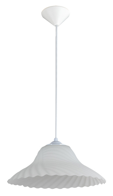 ArLight Κρεμαστό Φωτιστικό Οροφής PDA 1143-26 WH Μονόφωτο Λευκό Ε27 Φ26x90cm 0083456