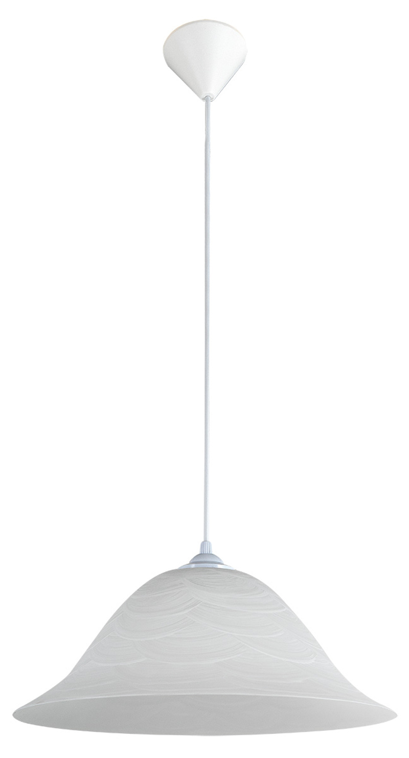 ArLight PDA 105-37 WH Κρεμαστό Φωτιστικό Οροφής Λευκό Μονόφωτο Ε27 Φ37x104cm 0083485