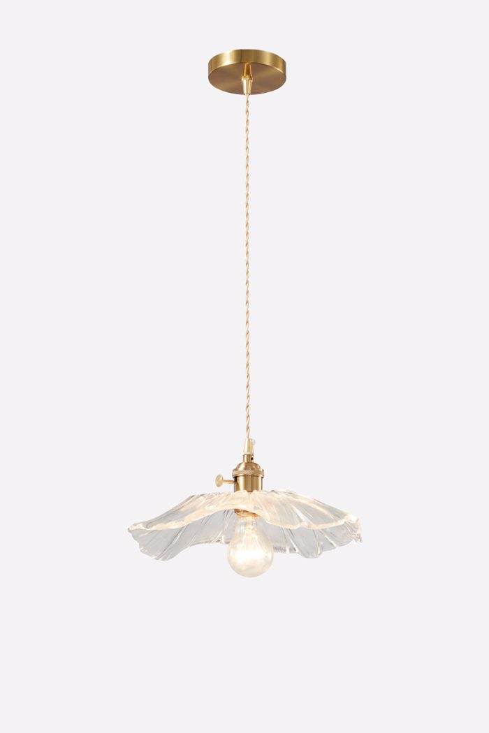 ArLight PDC 1488 Kremasto Fotistiko Orofis Vintage Monofoto Metalliko Xruso me Gyali Louloudi E27 F28x70cm 0084593