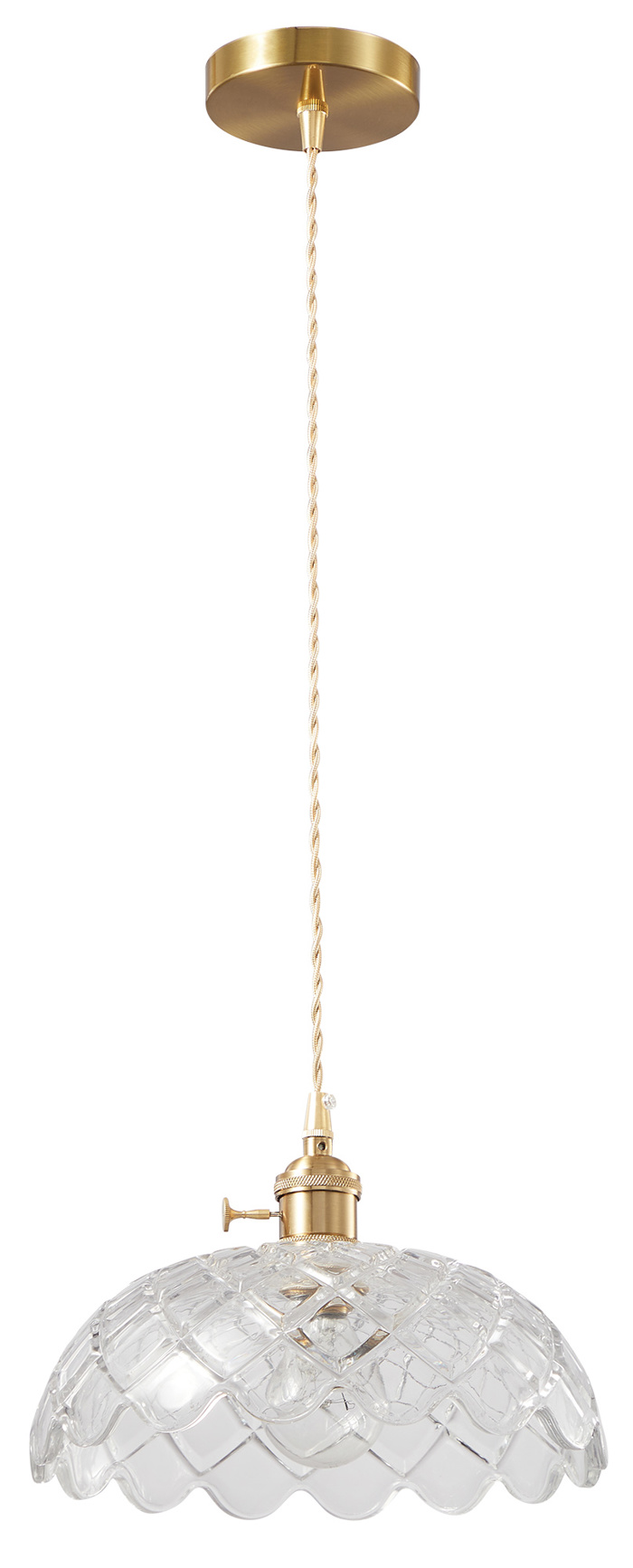 ArLight PDC 1489 Kremasto Fotistiko Orofis Monofoto Diafano/Xruso Vintage E27 F25x100cm 0084594