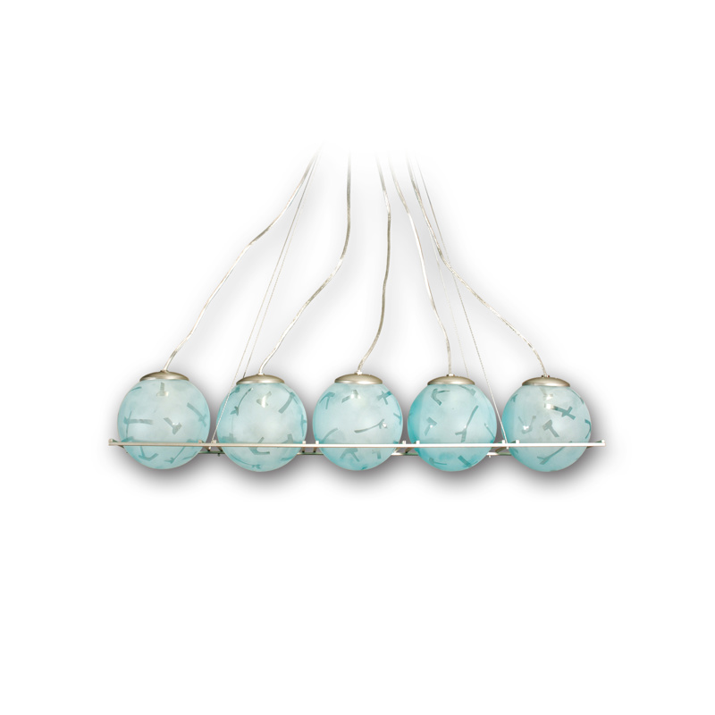 ArLight Κρεμαστό Φωτιστικό Οροφής TZ 2020-5 Πεντάφωτο μ