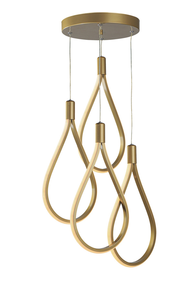 ArLight PDT 700-4 AB Κρεμαστό Φωτιστικό Οροφής Τετράφωτ