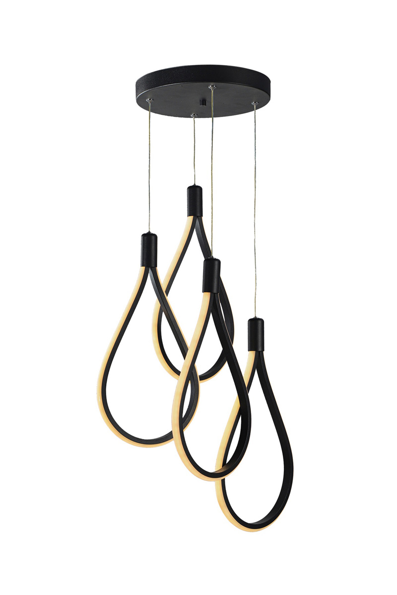 Φωτιστικά agiovlasitishome - ΣΗΜΑΝΤΙΚΟ: Σε περίπτωση διαφοράς τιμής από το κατάστημα ισχύει παντα και μόνο η τιμή του καταστήματος ArLight PDT 700-4 BK Κρεμαστό Φωτιστικό Οροφής Μαύρο Τε