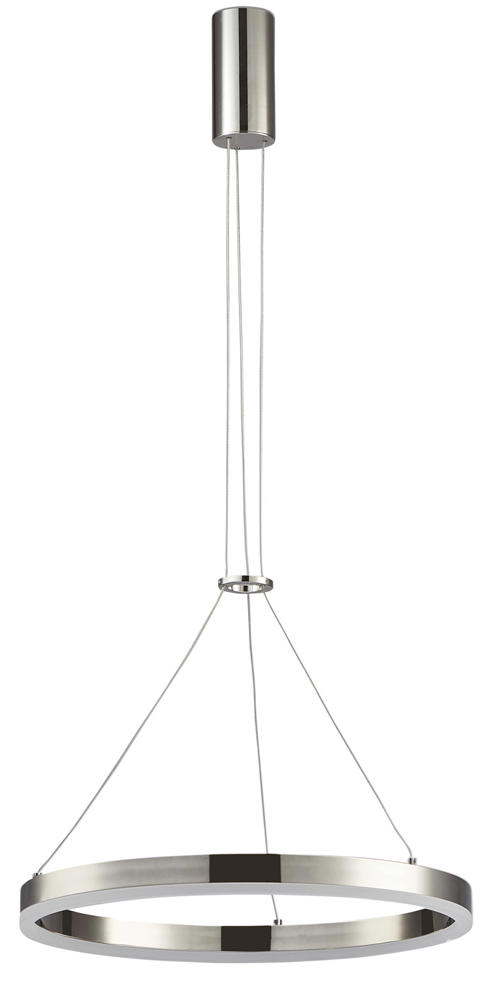 ArLight PDC 696-40 MCR Kremasto Fotistiko Orofis LED Fusiko Lefko me Nikel Mat Stefani F40x120cm 0104495