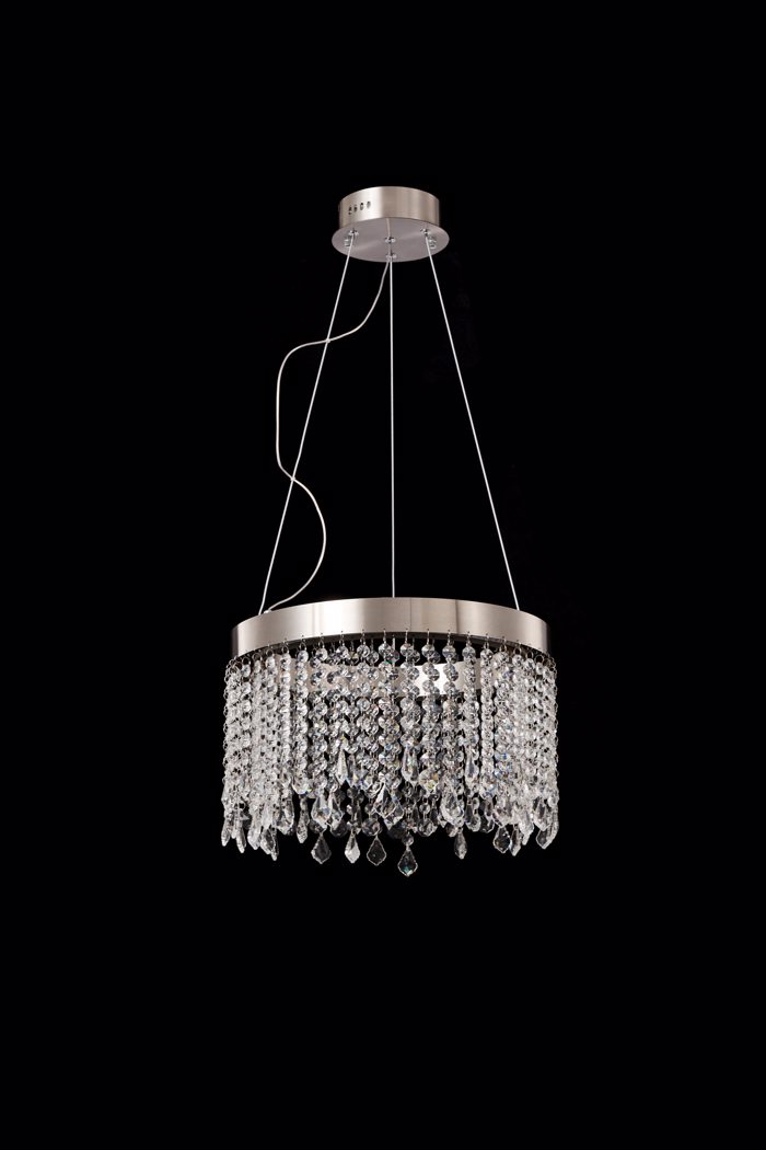 ArLight PDC 702-40 MCR Poluelaios Nikel Mat me Anisopeda Krustalla LED Fusiko Lefko F40x100cm 0104516