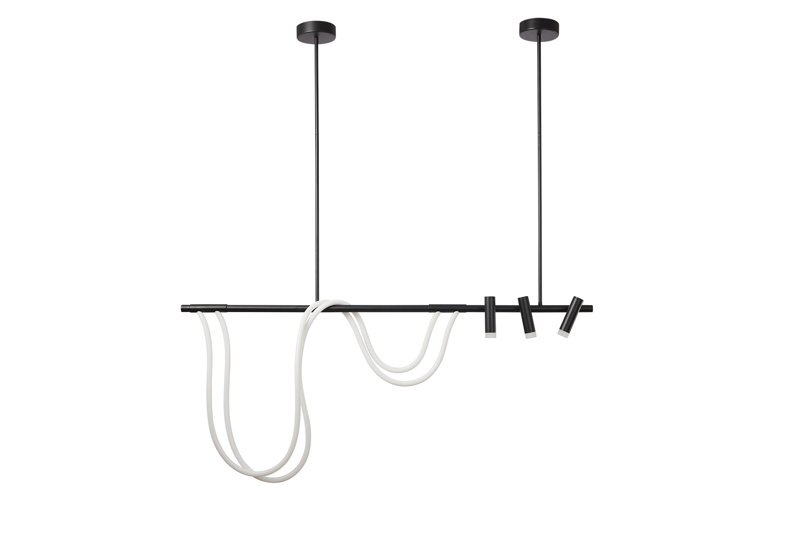 Φωτιστικά agiovlasitishome - ΣΗΜΑΝΤΙΚΟ: Σε περίπτωση διαφοράς τιμής από το κατάστημα ισχύει παντα και μόνο η τιμή του καταστήματος ArLight PDC 704 BK Κρεμαστή Ράγα Οροφής LED Θερμό Λευκό