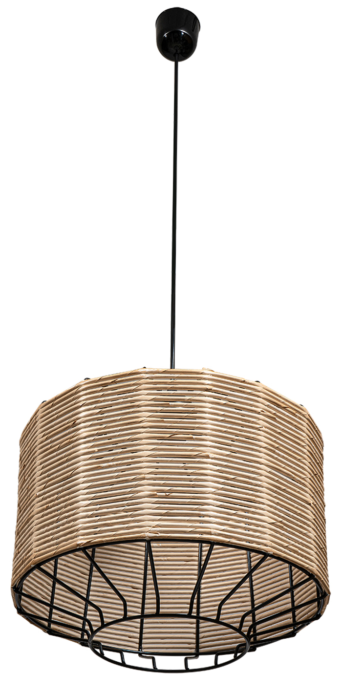 ArLight PDT 6073 Kremasto Fotistiko Orofis Monofoto Metalliko/Psathino Mavro/Fusiko E27 F37x117cm 0113044