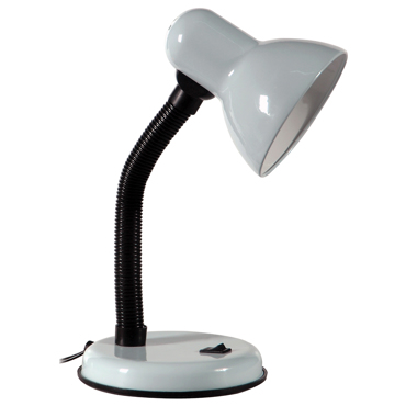 ArLight Φωτιστικό Γραφείου TLC 2028 WH Μονόφωτο Λευκό Σπιράλ Ε27 Φ15x33cm 0154070