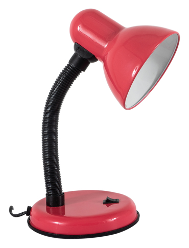 ArLight TLC 2028 PK Φωτιστικό Γραφείου Ροζ Σπιράλ Μονόφωτο Ε27 Φ15x33cm 0154076