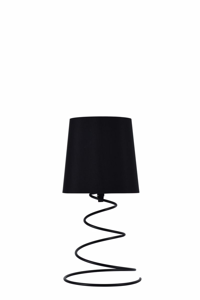 ArLight TLC 6002 BK Πορτατίφ με σχέδιο Ελατήριο Μονόφωτ