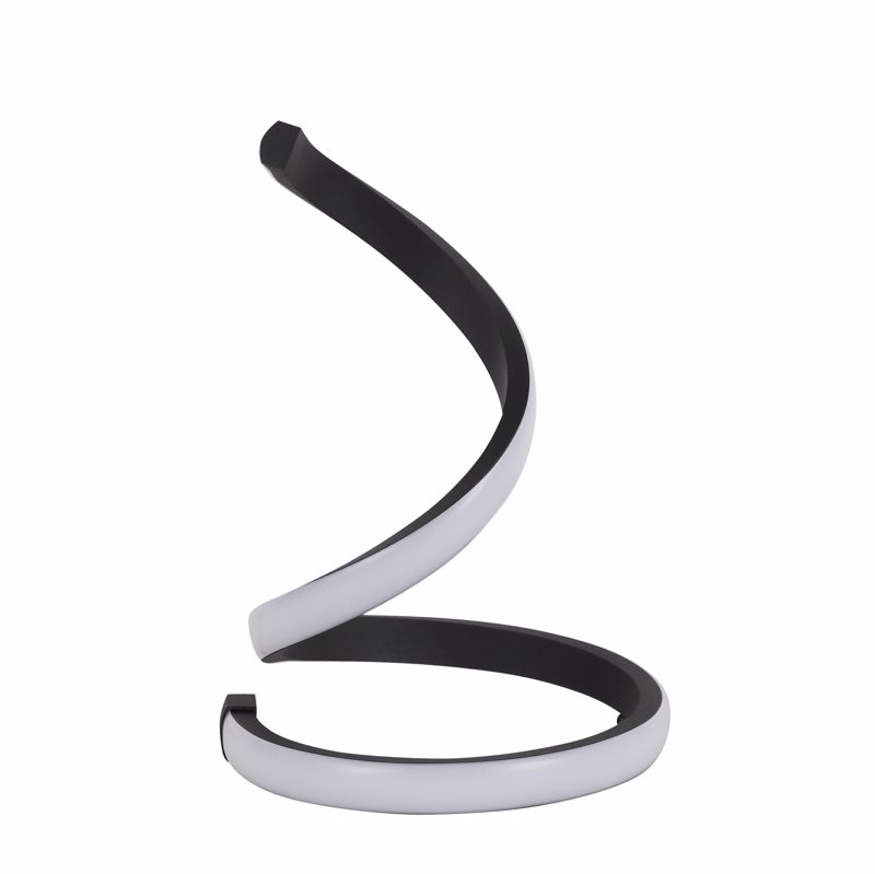 ArLight TLC 6842 BK Πορτατίφ Μαύρο Στριφογυριστό LED Φυ