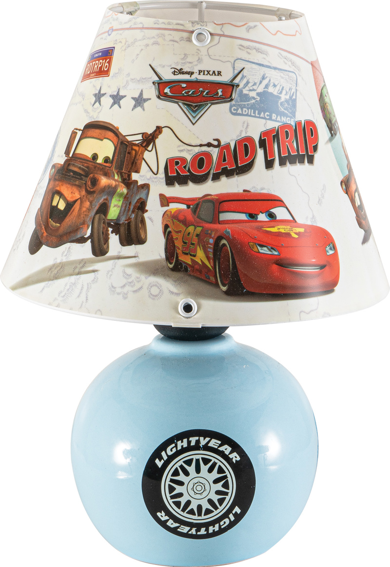 Φωτιστικά agiovlasitishome - ΣΗΜΑΝΤΙΚΟ: Σε περίπτωση διαφοράς τιμής από το κατάστημα ισχύει παντα και μόνο η τιμή του καταστήματος ArLight TLT 6006 C Παιδικό Πορτατίφ CARS Μονόφωτο Κεραμ