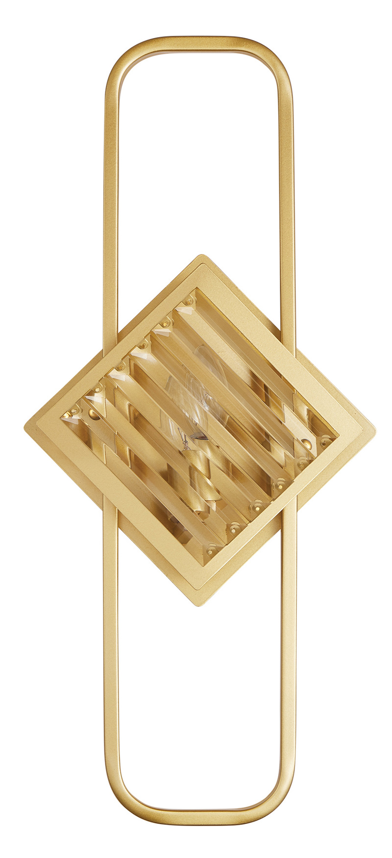 ARlight - ΣΗΜΑΝΤΙΚΟ: Σε περίπτωση διαφοράς τιμής από το κατάστημα ισχύει παντα και μόνο η τιμή του καταστήματος ArLight WLC 2473 Απλίκα Τοίχου Δίφωτη Μεταλλική Χρυσή μ