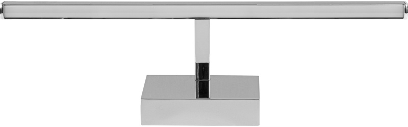 ArLight WLC 402-1 CR Απλίκα Τοίχου Νίκελ LED Θερμό Λευκό 41x5x12cm 0304196