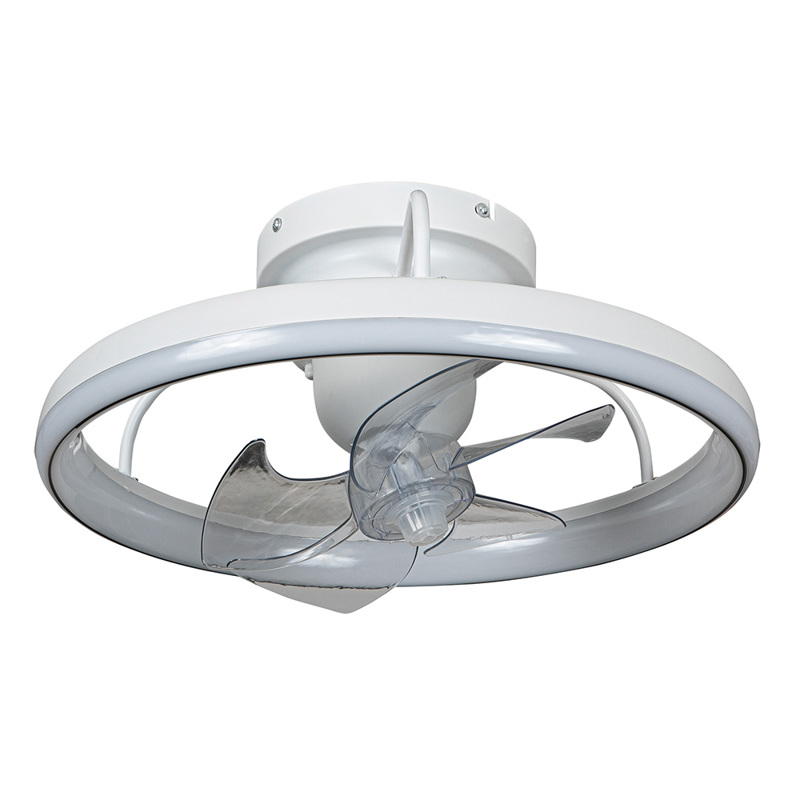 ArLight CFC 9501 WΗ Ανεμιστήρας Οροφής με LED Ρυθμιζόμενο Φωτισμό και Τηλεχειρισμό Φ50x20cm 0334001