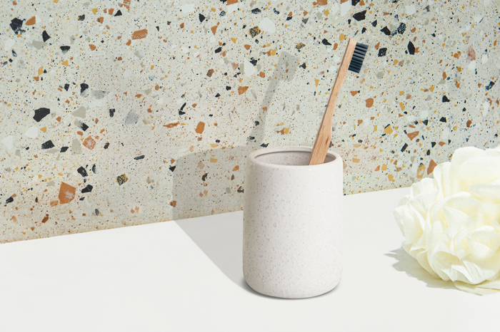 Potiri Odontobourtsas BONITA Stoneware Lefko F7.8x11.8cm 360ml AWD02191913