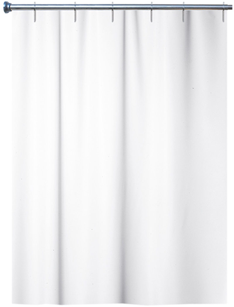 Arvix Κουρτίνα Μπάνιου Λευκή Peva 180x200cm Blanc 34701 AX00034701