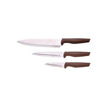 Bergner Σετ των 3 Ανοξείδωτα Μαχαίρια BGNT416603