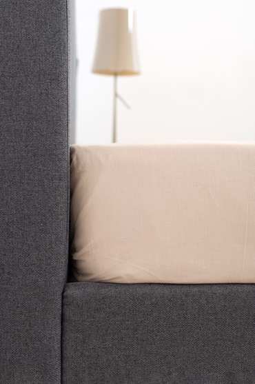 Βιοκαρπέτ Home Σεντόνι Home 'View' με λάστιχο - Natural Μονό 120x200cm +35cm