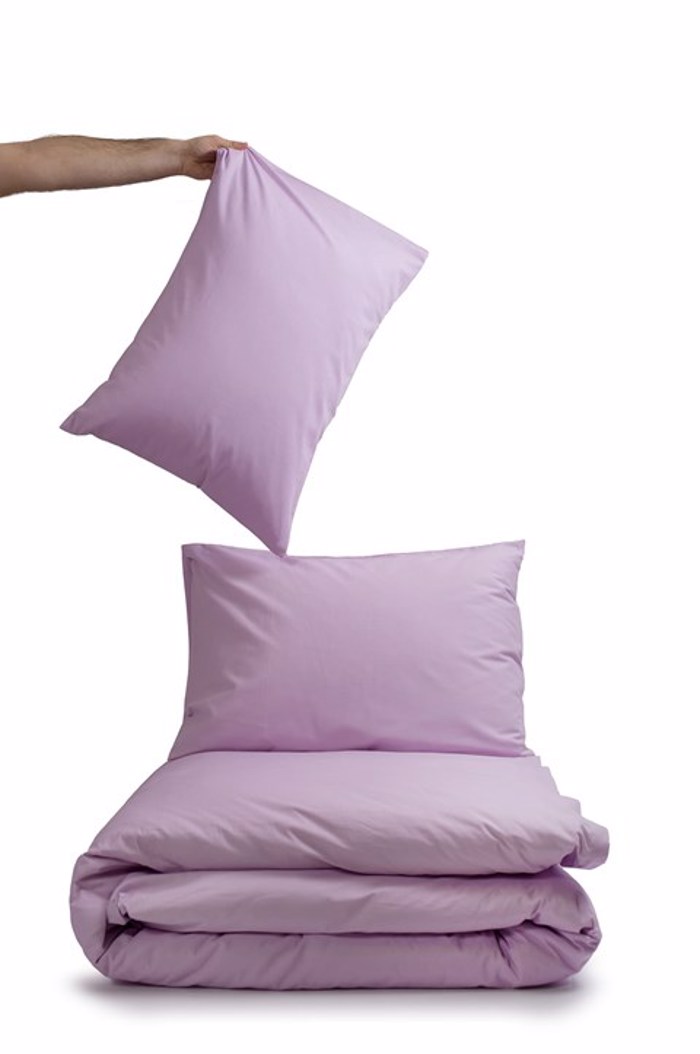 Biokarpet Home Set uperdipli Paplomatothiki Home 'View' Lilac/Lt Grey 225x245cm