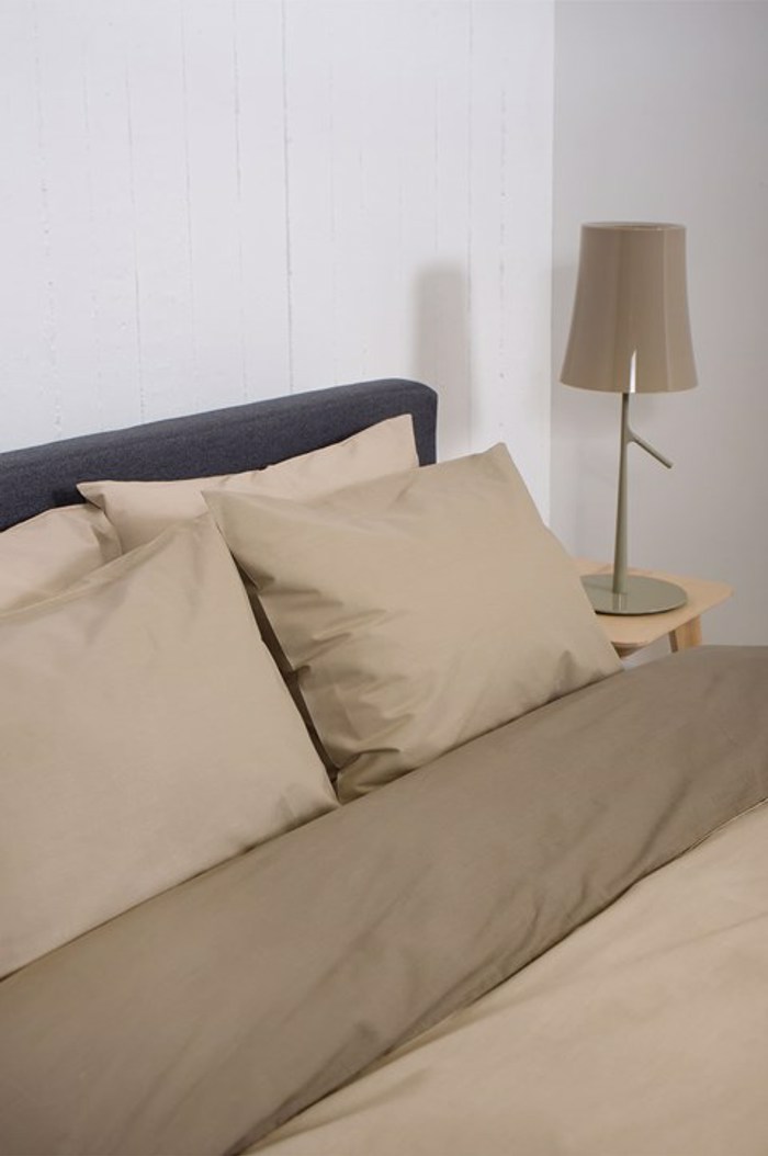 Βιοκαρπέτ Home Σετ Υπέρδιπλη Παπλωματοθήκη Home 'View' Beige/Greize 225x245cm Biokarpet Home Set uperdipli Paplomatothiki Home 'View' Beige/Greize 225x245cm