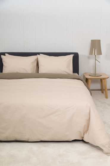 Βιοκαρπέτ Home Σετ Μονή Παπλωματοθήκη Home 'View' Natural Greize 165x245cm