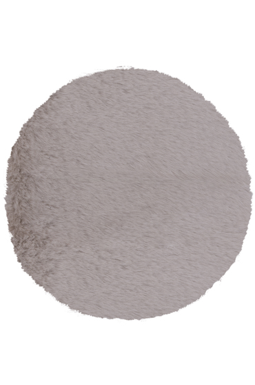 ΒΙΟΚΑΡΠΕΤ Στρογγυλό Χαλί Γούνινο Krolik 05 L Grey Round Φ160cm ΒΙΟΚΑΡΠΕΤ Στρογγυλό Χαλί Γούνινο Krolik 05 L Grey Round Φ160cm