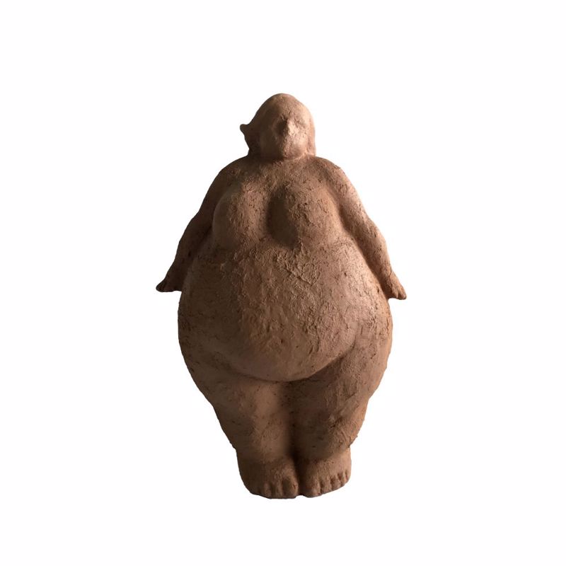 InTheBox - Maison - ΣΗΜΑΝΤΙΚΟ: Σε περίπτωση διαφοράς τιμής από το κατάστημα ισχύει παντα και μόνο η τιμή του καταστήματος InTheBox - Maison BIG WOMAN A DECO Φιγούρα Resin Καφέ 1