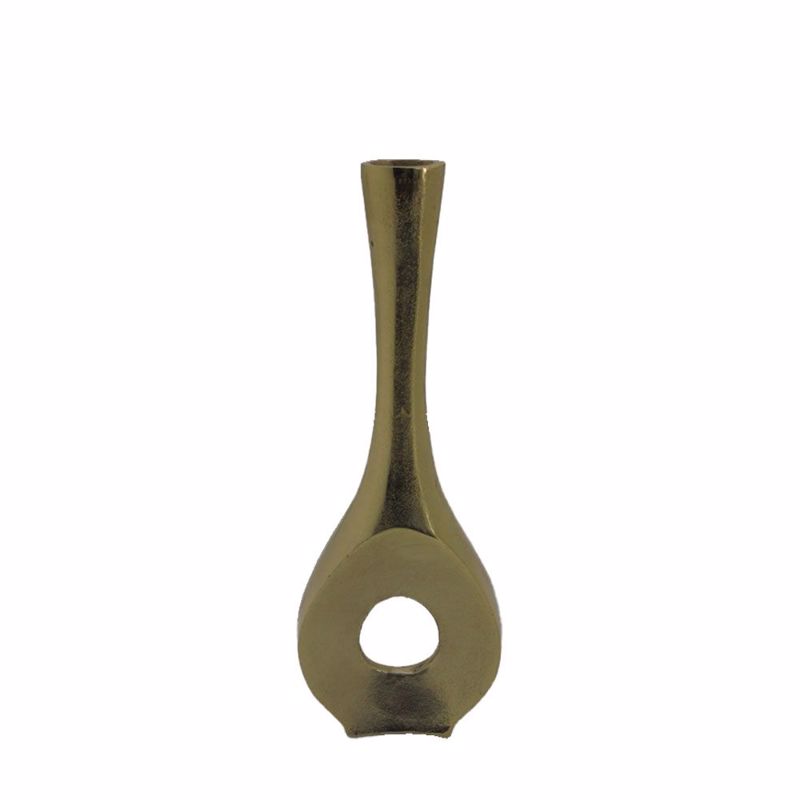 InTheBox - Maison - ΣΗΜΑΝΤΙΚΟ: Σε περίπτωση διαφοράς τιμής από το κατάστημα ισχύει παντα και μόνο η τιμή του καταστήματος InTheBox - Maison ADEL Βάζο Αλουμινίου Χρυσό 16.5x5x45.