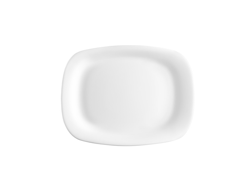 Υαλικά agiovlasitishome - ΣΗΜΑΝΤΙΚΟ: Σε περίπτωση διαφοράς τιμής από το κατάστημα ισχύει παντα και μόνο η τιμή του καταστήματος Bormioli Rocco Ραβιέρα Ορθογώνια Οπαλίνης Λευκή 18X21 B