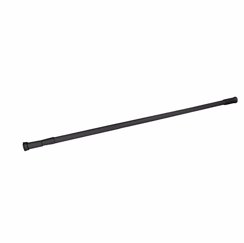 MRSHome 70-120 Ø22mm black βραχίονας μπάνιου πτυσσόμενο