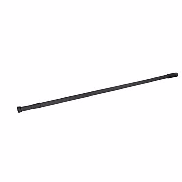 MRSHome 110-200 Ø22mm black βραχίονας μπάνιου πτυσσόμενος