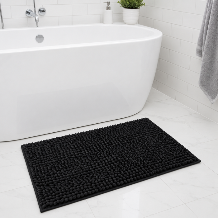 Pataki Baniou Chenille 45x70cm Mavro MRShome