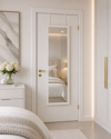 MRShome Kremastos Kathreptis ga Porta apo MDF 34x94cm White