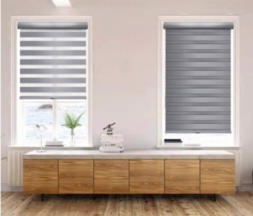 MRShome Double Ρόλερ Ρυθμιζόμενης Σκίασης 120x230cm Γκρι