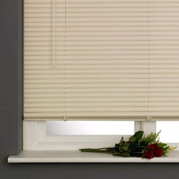 MRShome Μεταλλικό Στόρι αλουμινίου 25mm 140x140cm Μπεζ