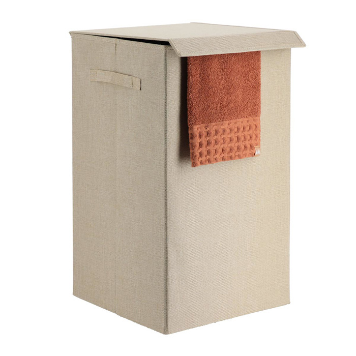 Kalathi Apluton Anadiploumeno apo MDF Bez me ufasmatini Ependusi MRShome