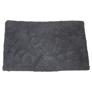 Πατάκι Μπάνιου ''BATH'' από 100% Βαμβάκι 50x80cm Γκρι MRShome
