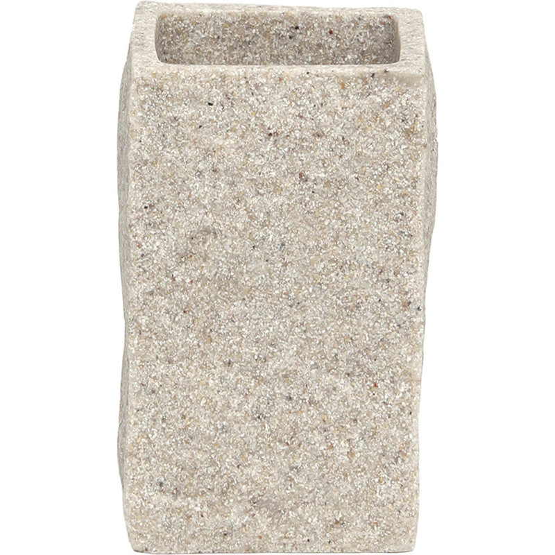 Ποτήρι Οδοντόβουρτσας Polyresin Μπέζ MRShome