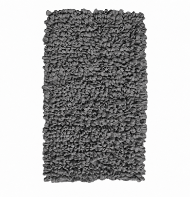 EVORA Χειροποίητο Πατάκι 50x70cm Γκρι Σκούρο C15 Mrshome